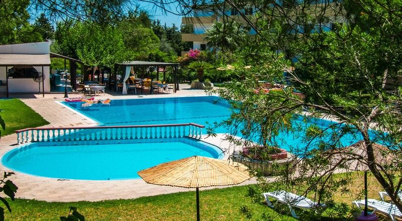 Achousa Hotel Faliraki Bagian luar foto