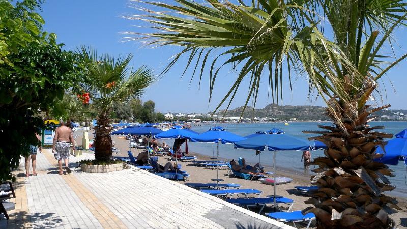 Achousa Hotel Faliraki Bagian luar foto