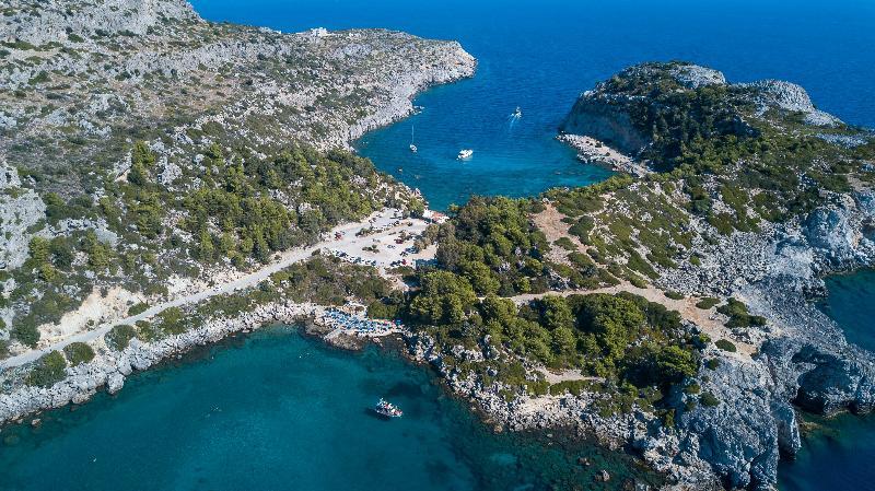 Achousa Hotel Faliraki Bagian luar foto