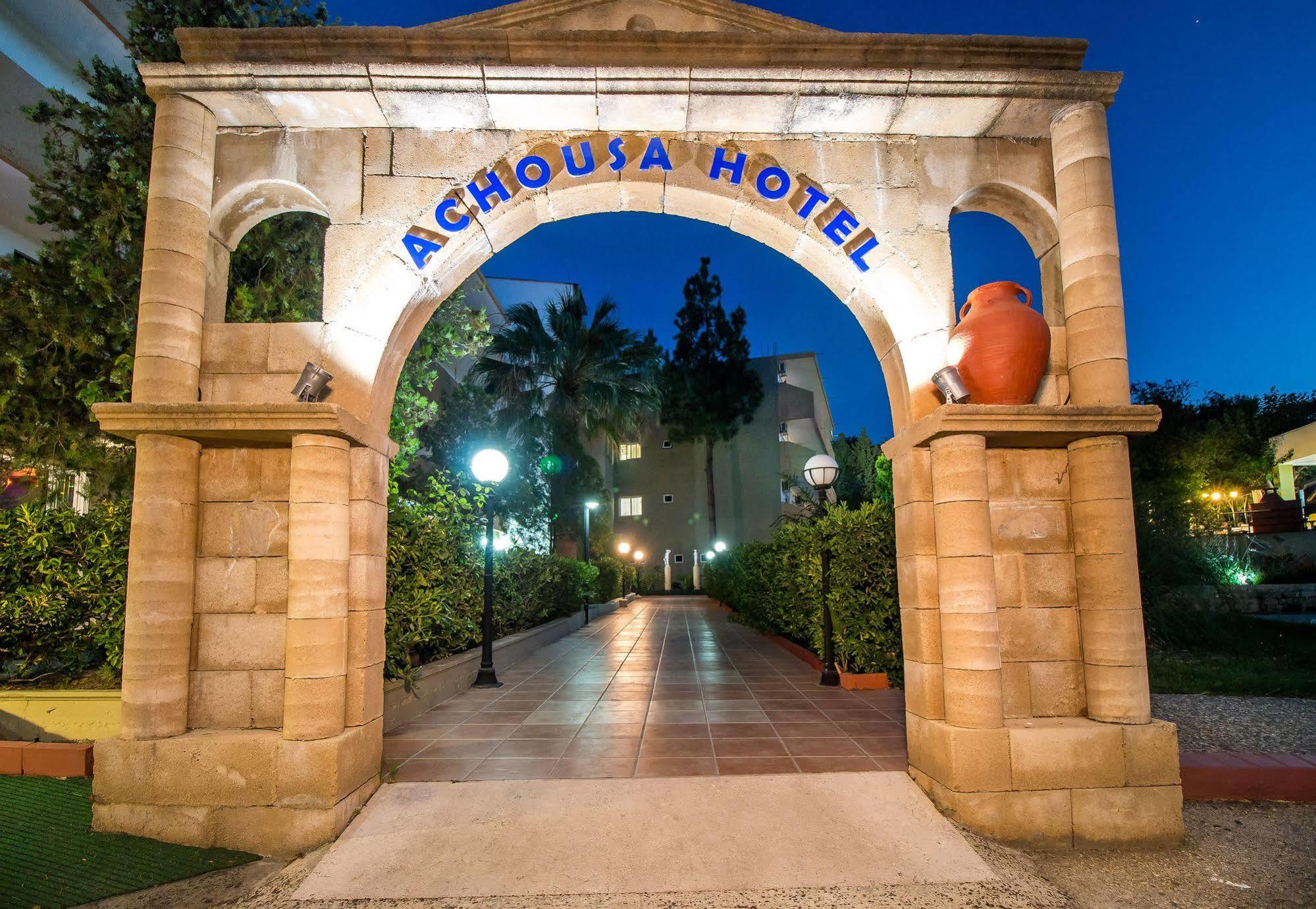 Achousa Hotel Faliraki Bagian luar foto
