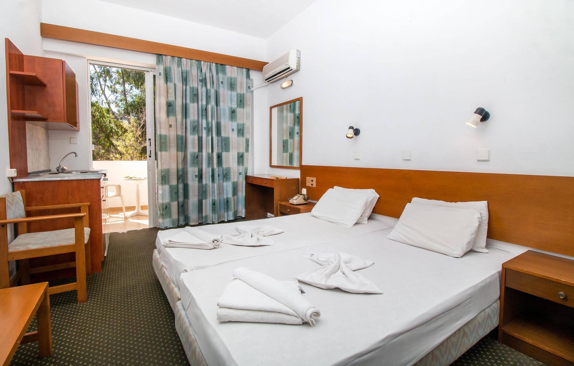 Achousa Hotel Faliraki Bagian luar foto