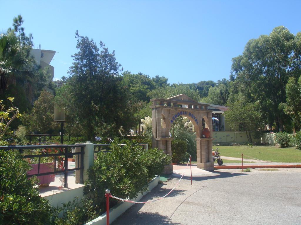 Achousa Hotel Faliraki Bagian luar foto